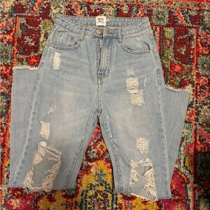 Princess Polly distressed jeans